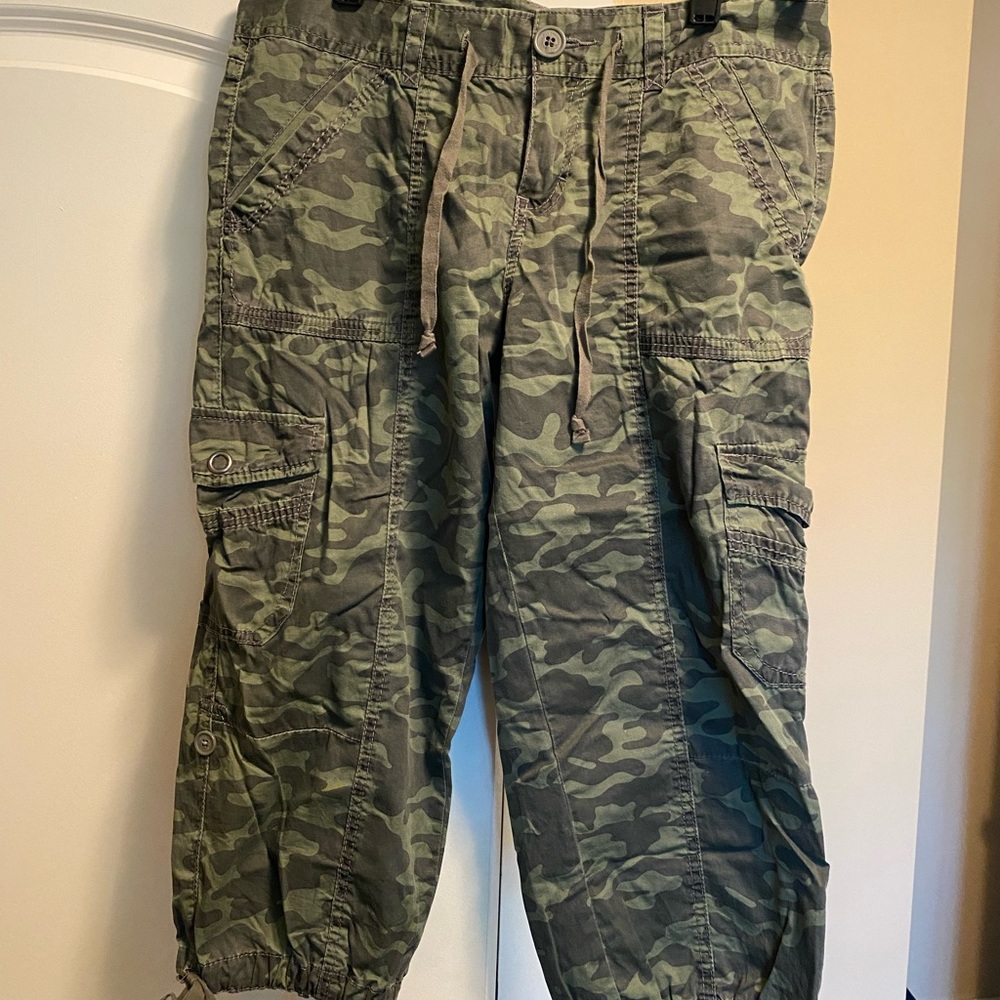 Juniors Army Capri